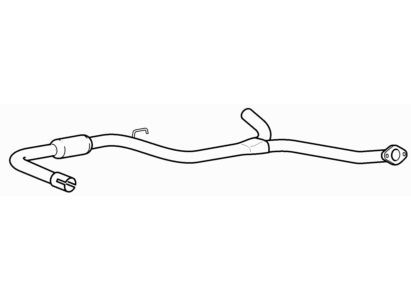 Centre exhaust middle - exhaust,