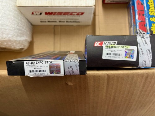 King race rod bearings coated - rod,